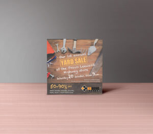 flyer design for Home